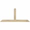 Ekena Millwork Portland Rough Sawn Timber Gable Bracket, Douglas Fir, 60"W x 27"H x 4"D x 4"F, 11/12 Pitch GBW060X27X0404POR00RDF - alternate 1